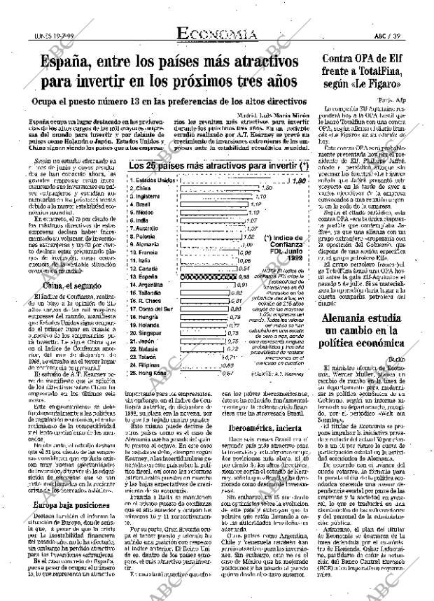 ABC MADRID 19-07-1999 página 39