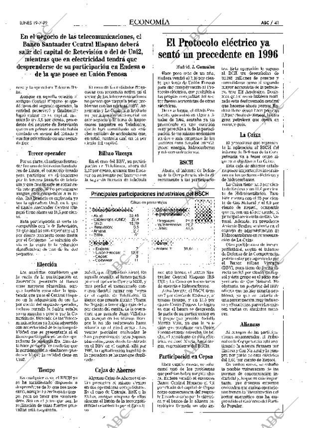 ABC MADRID 19-07-1999 página 41