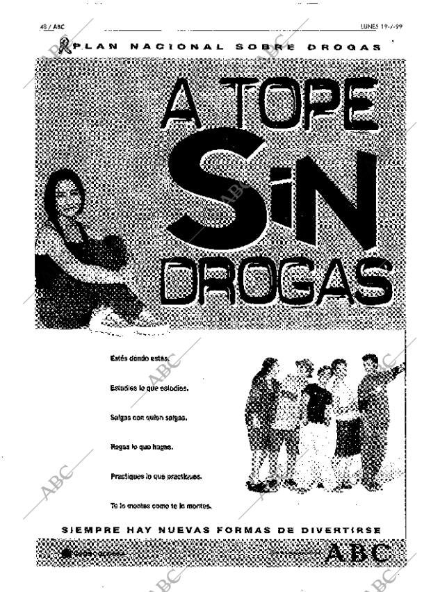 ABC MADRID 19-07-1999 página 48