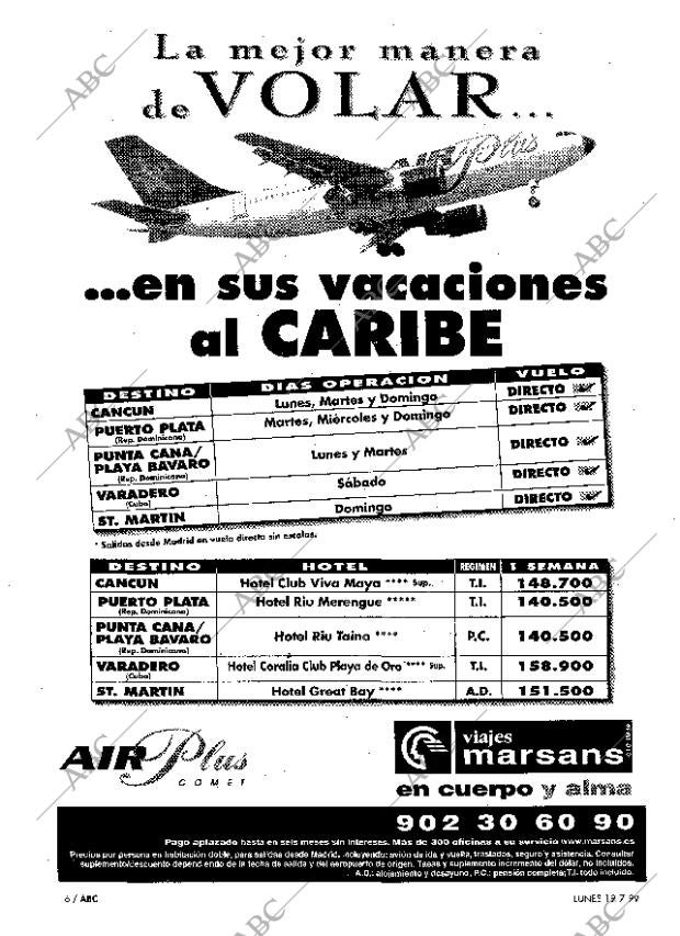 ABC MADRID 19-07-1999 página 6