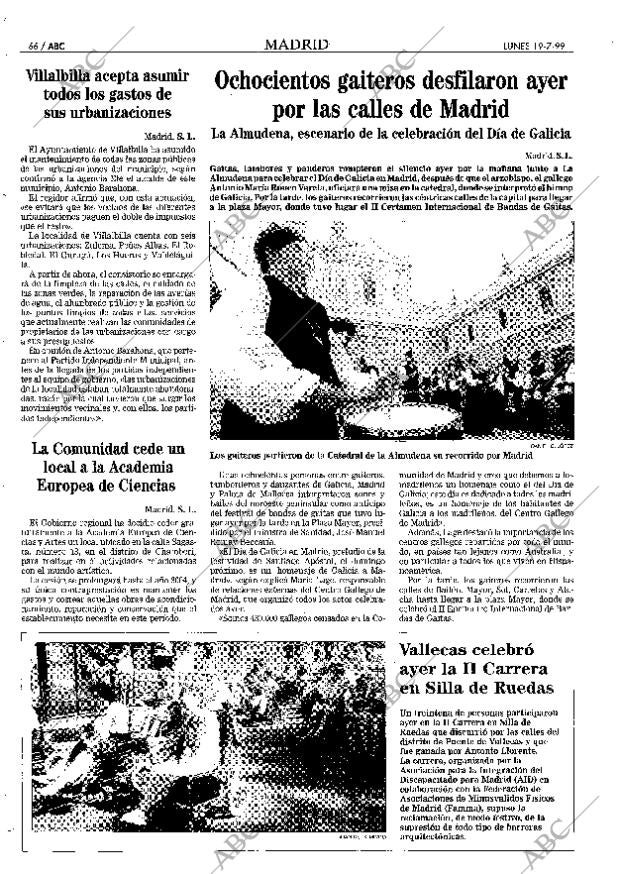 ABC MADRID 19-07-1999 página 66