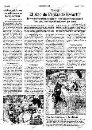 ABC MADRID 19-07-1999 página 74