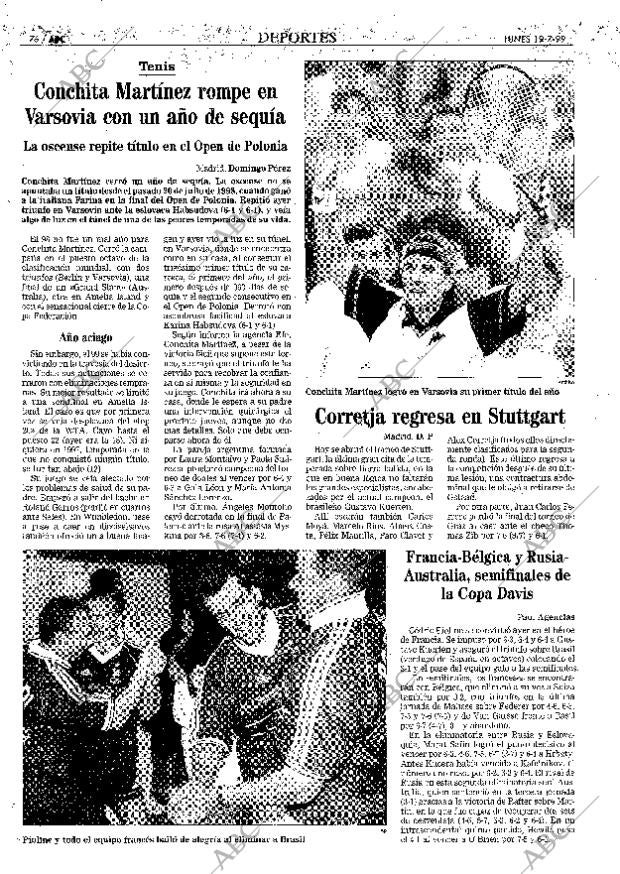 ABC MADRID 19-07-1999 página 76