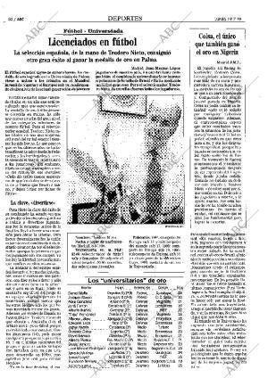 ABC MADRID 19-07-1999 página 82