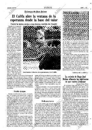 ABC MADRID 19-07-1999 página 85