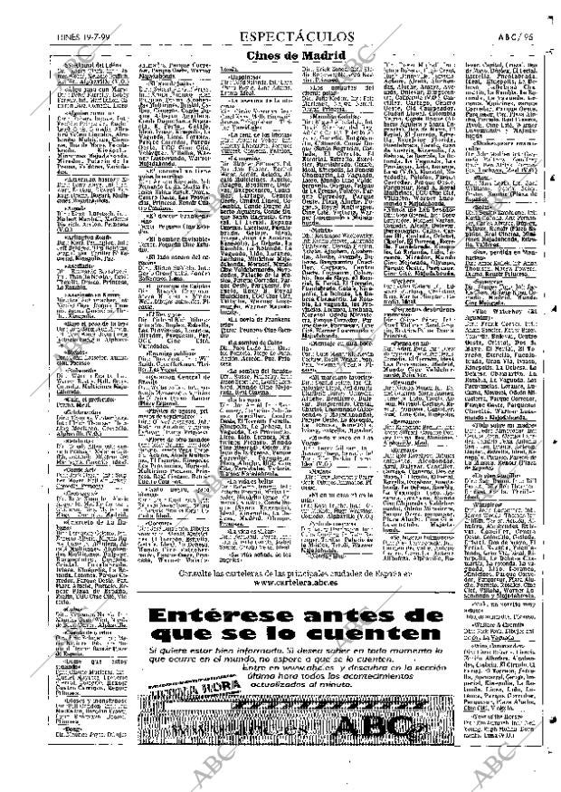 ABC MADRID 19-07-1999 página 95
