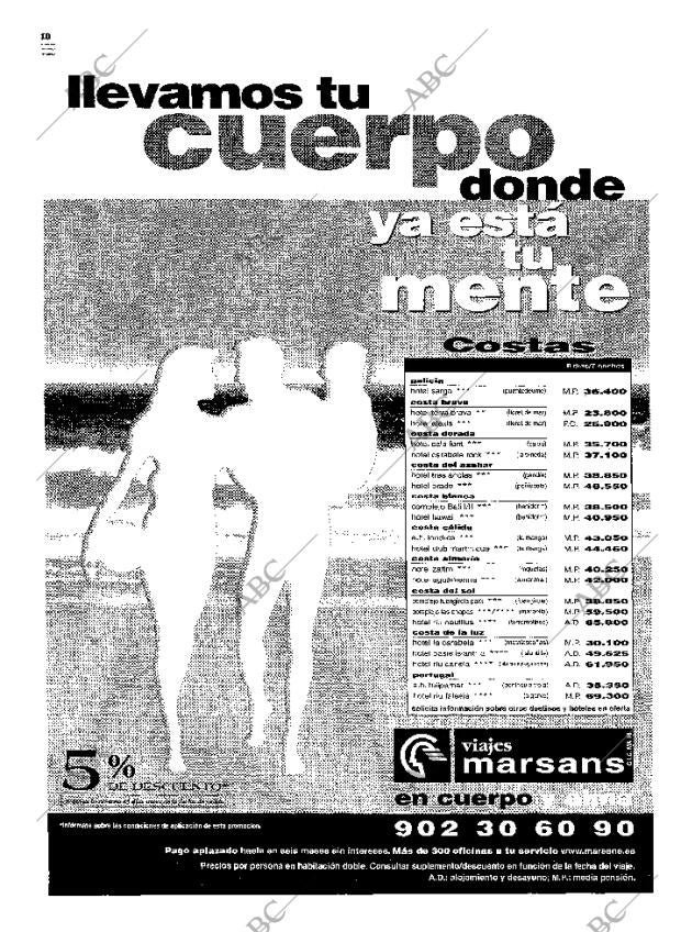 ABC MADRID 20-07-1999 página 10