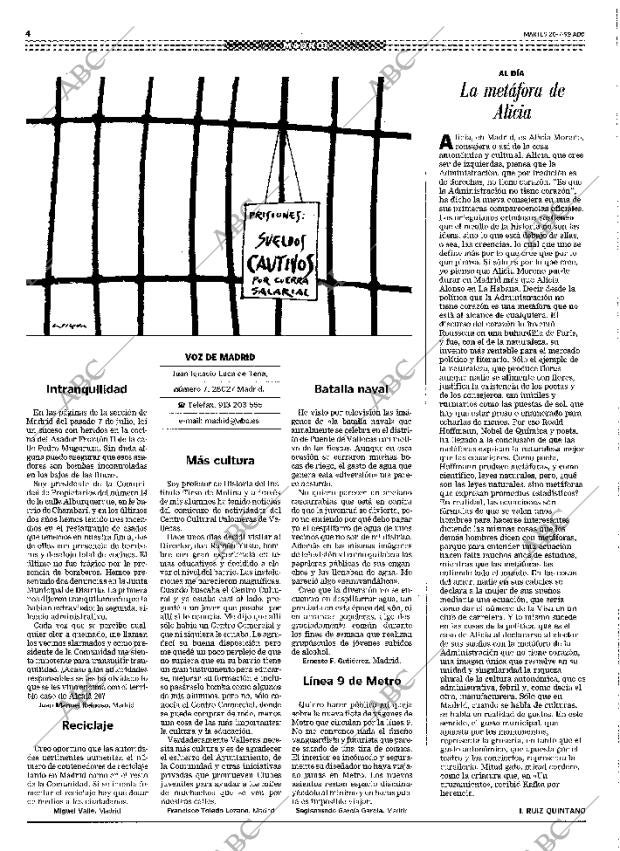 ABC MADRID 20-07-1999 página 100