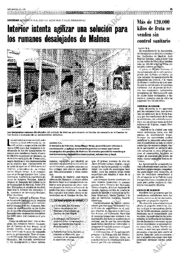 ABC MADRID 20-07-1999 página 107