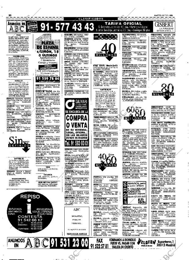 ABC MADRID 20-07-1999 página 126