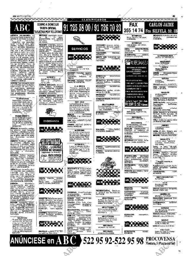 ABC MADRID 20-07-1999 página 137