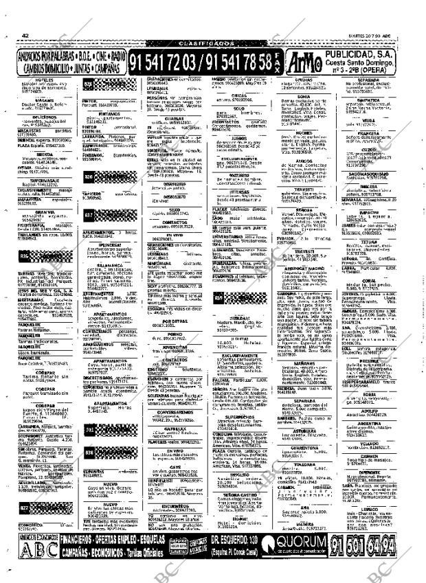 ABC MADRID 20-07-1999 página 138