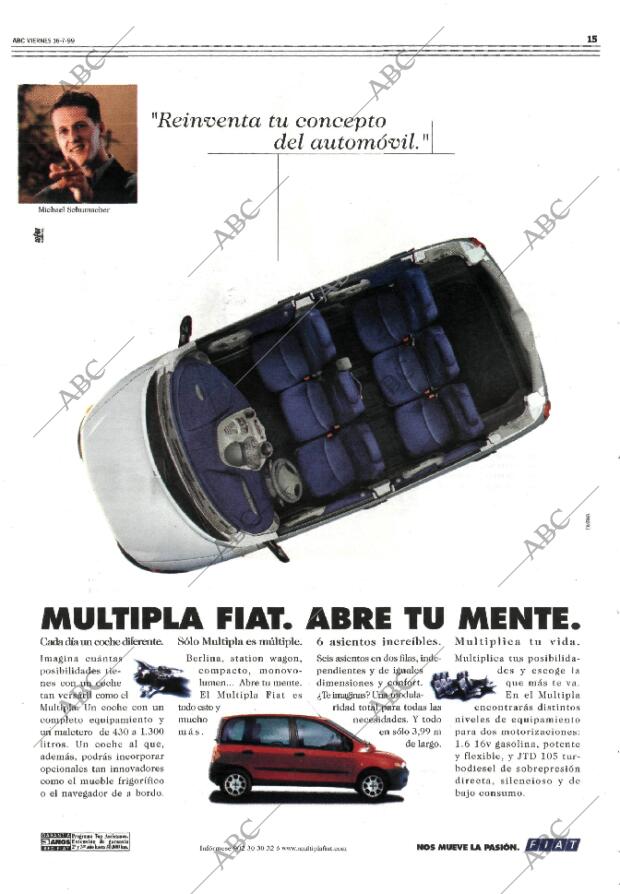 ABC MADRID 20-07-1999 página 159