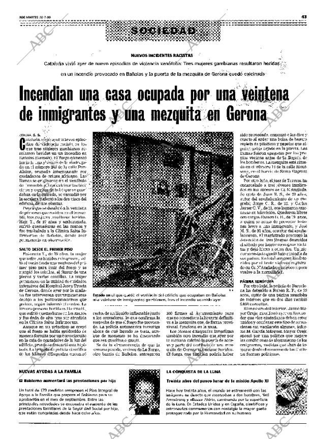 ABC MADRID 20-07-1999 página 43