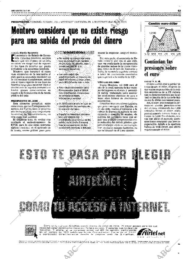 ABC MADRID 20-07-1999 página 63