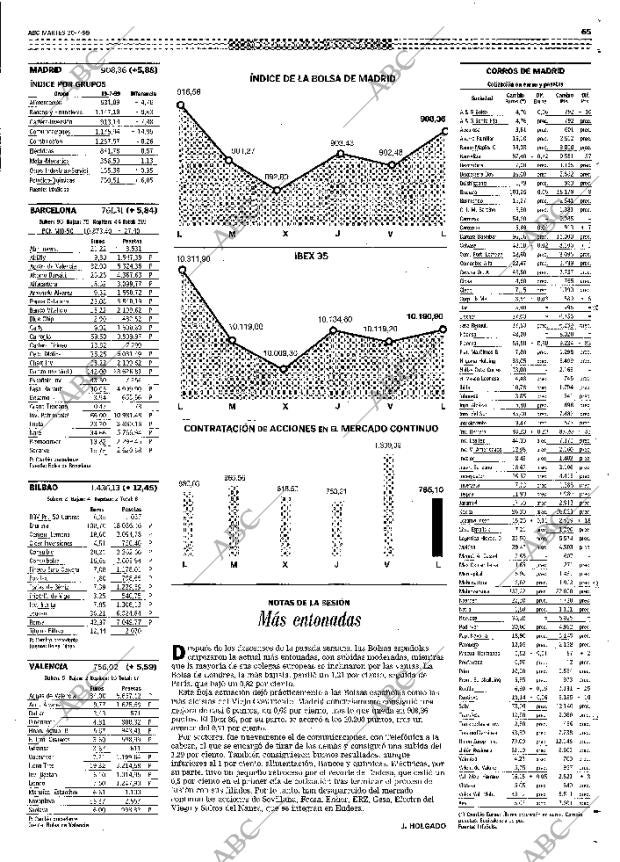ABC MADRID 20-07-1999 página 65
