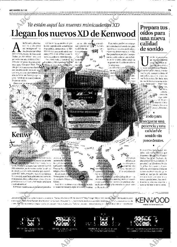 ABC MADRID 20-07-1999 página 75
