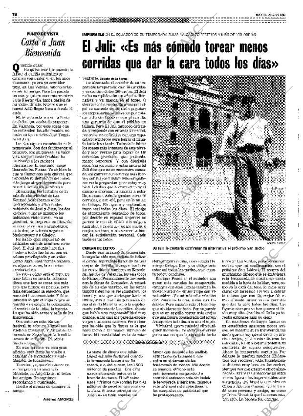 ABC MADRID 20-07-1999 página 78