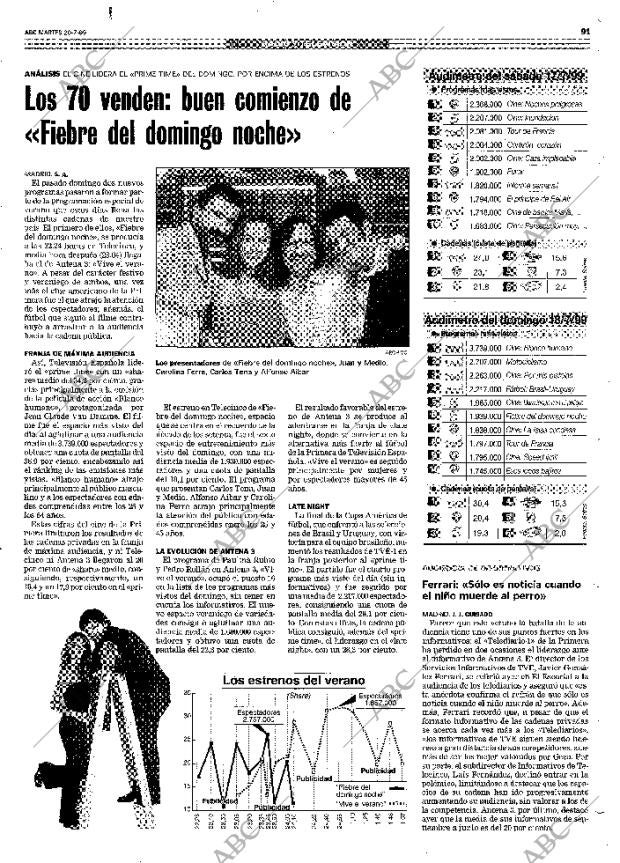 ABC MADRID 20-07-1999 página 91