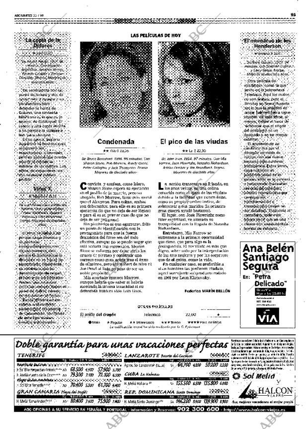 ABC MADRID 20-07-1999 página 93