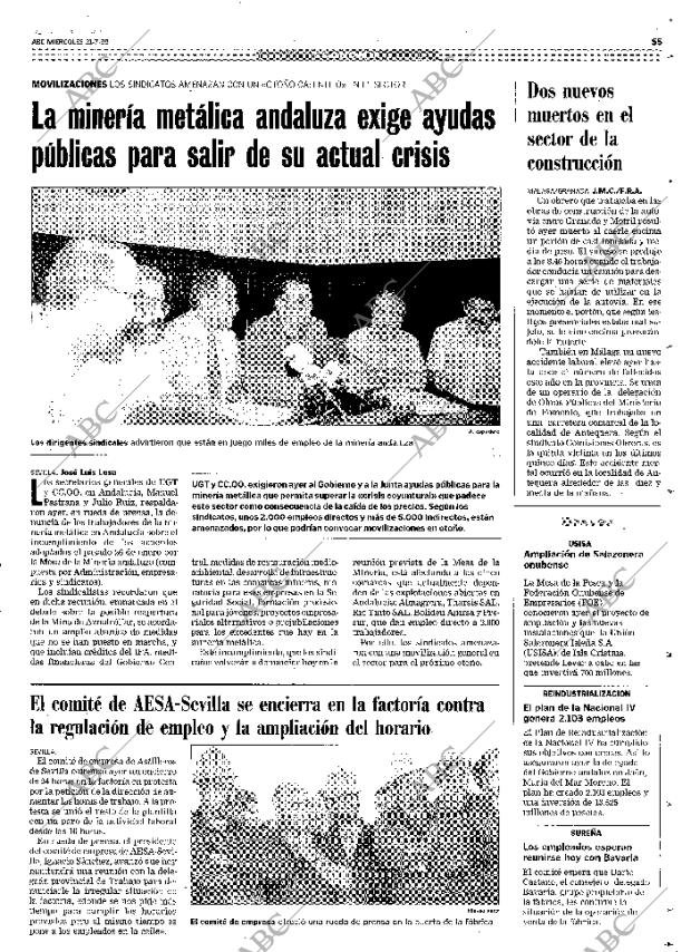 ABC SEVILLA 21-07-1999 página 55