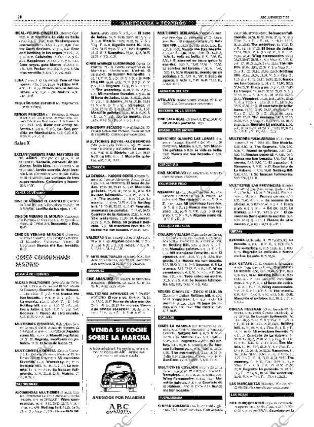 ABC MADRID 22-07-1999 página 100