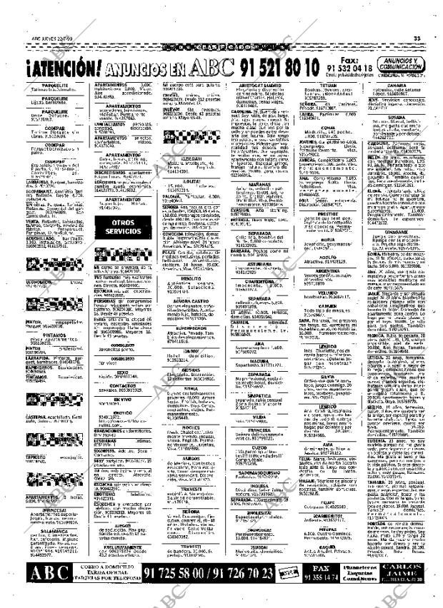 ABC MADRID 22-07-1999 página 113