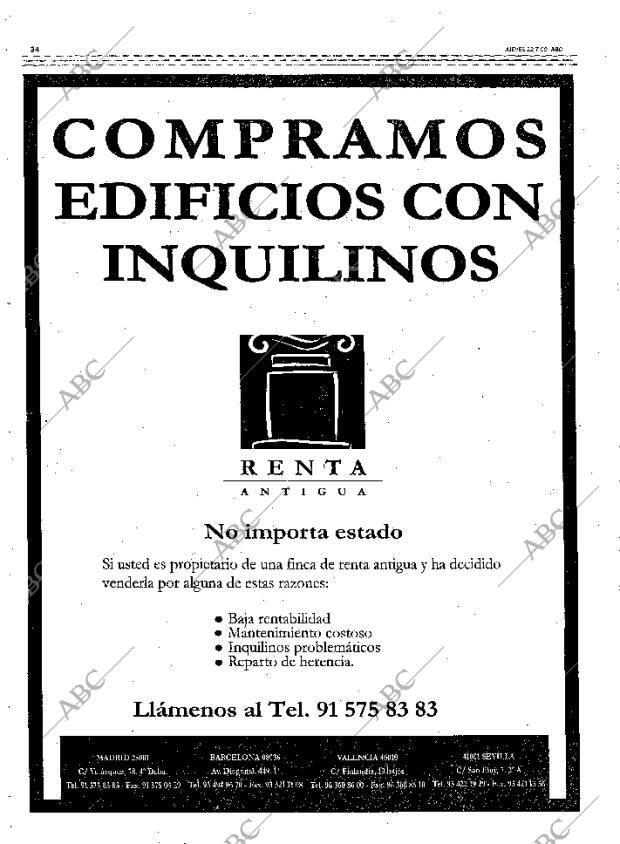 ABC MADRID 22-07-1999 página 114