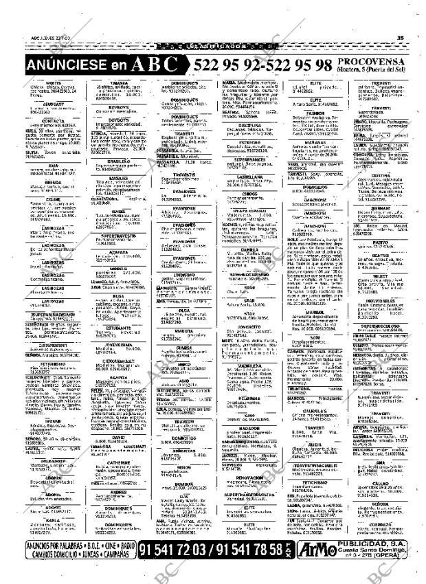 ABC MADRID 22-07-1999 página 115