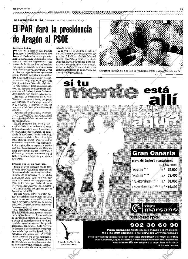 ABC MADRID 22-07-1999 página 23