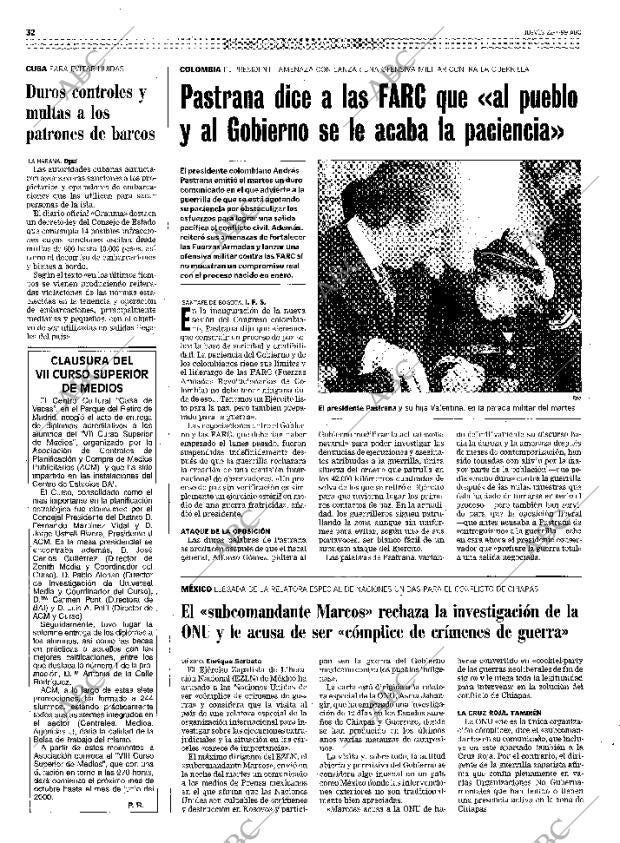ABC MADRID 22-07-1999 página 32