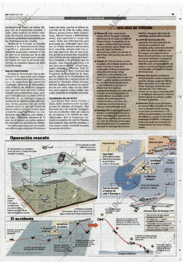 ABC MADRID 22-07-1999 página 41