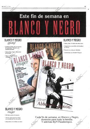 ABC MADRID 22-07-1999 página 47