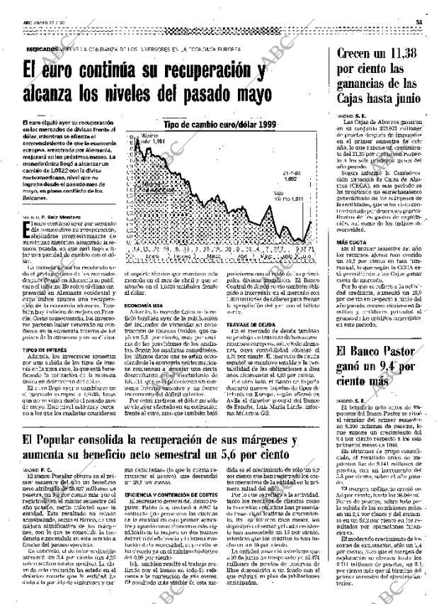 ABC MADRID 22-07-1999 página 51