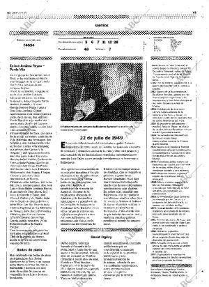 ABC MADRID 22-07-1999 página 63