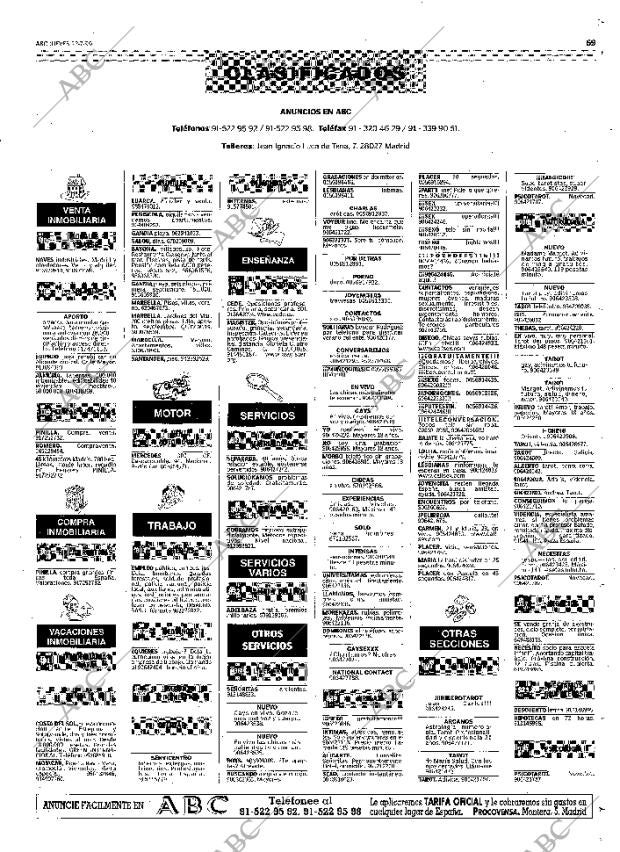 ABC MADRID 22-07-1999 página 69