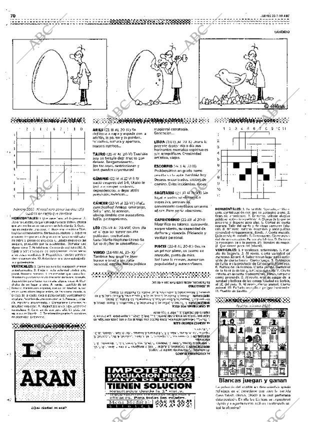 ABC MADRID 22-07-1999 página 70