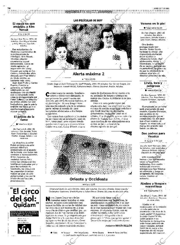 ABC MADRID 22-07-1999 página 76