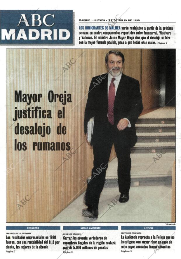 ABC MADRID 22-07-1999 página 81