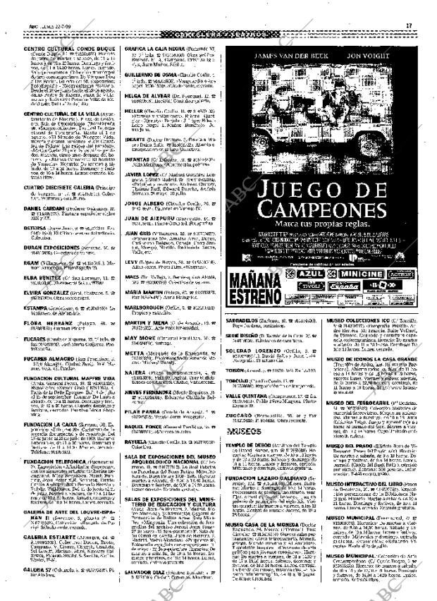ABC MADRID 22-07-1999 página 97