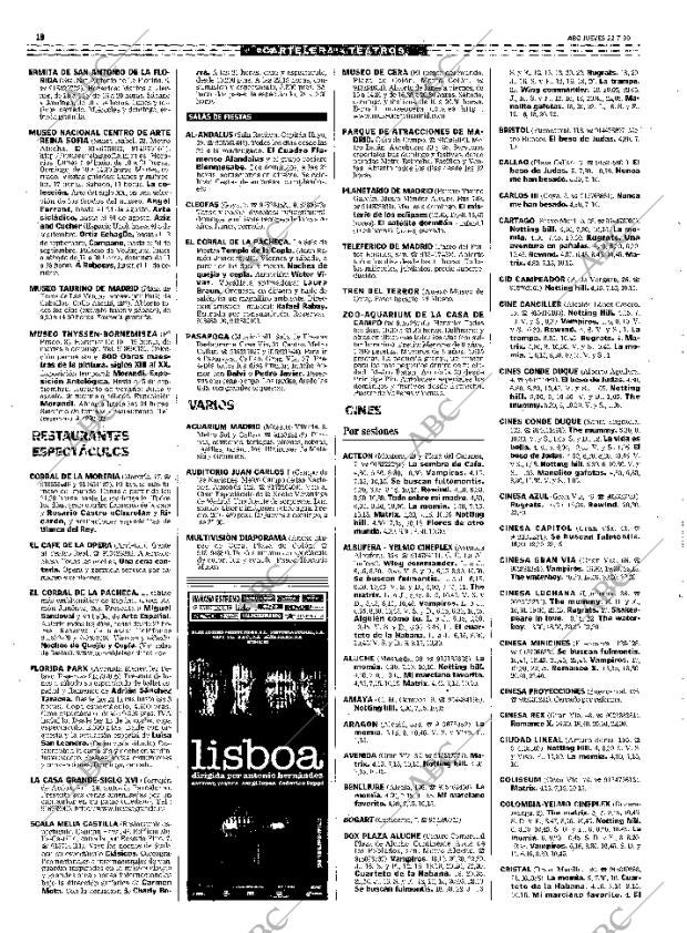 ABC MADRID 22-07-1999 página 98