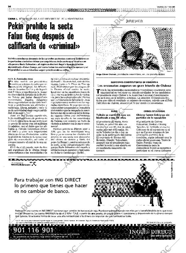 ABC MADRID 23-07-1999 página 34