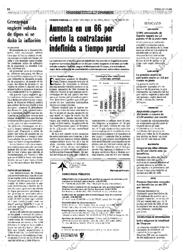 ABC MADRID 23-07-1999 página 54