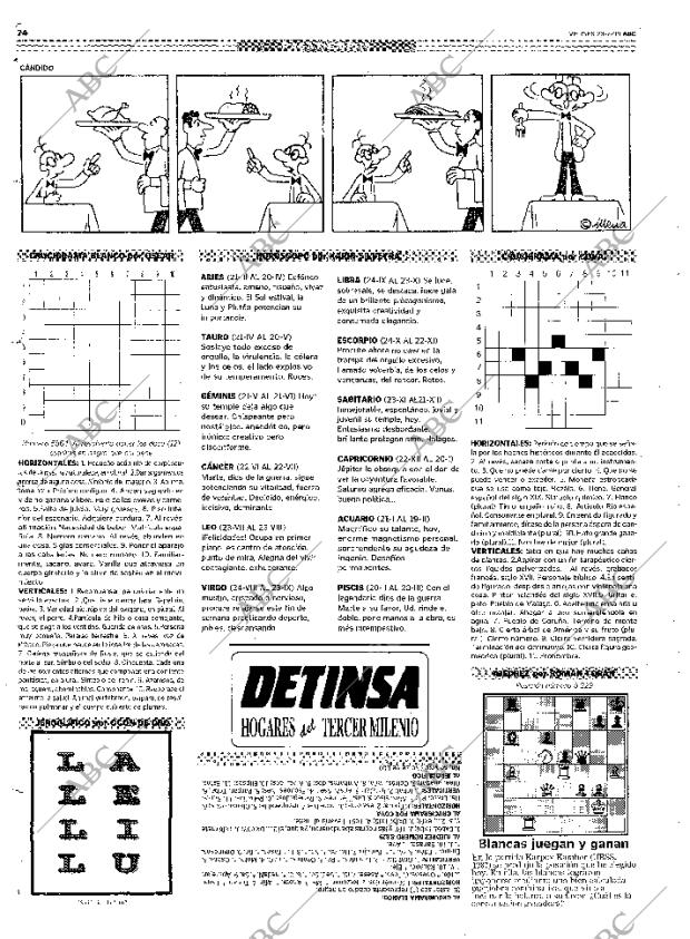 ABC MADRID 23-07-1999 página 74