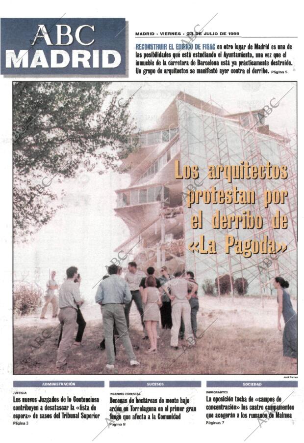 ABC MADRID 23-07-1999 página 85