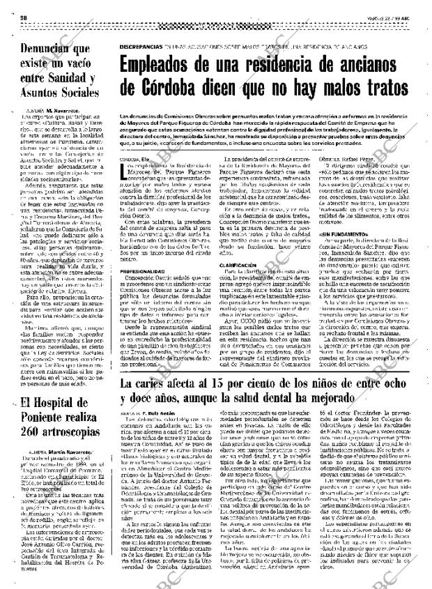 ABC SEVILLA 23-07-1999 página 58