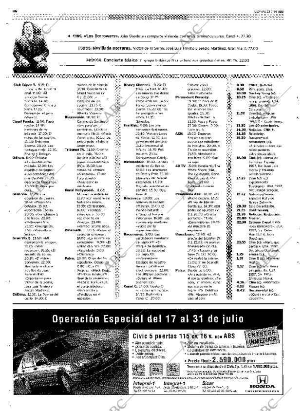 ABC SEVILLA 23-07-1999 página 86