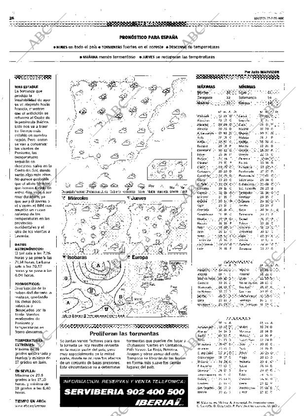 ABC SEVILLA 27-07-1999 página 26