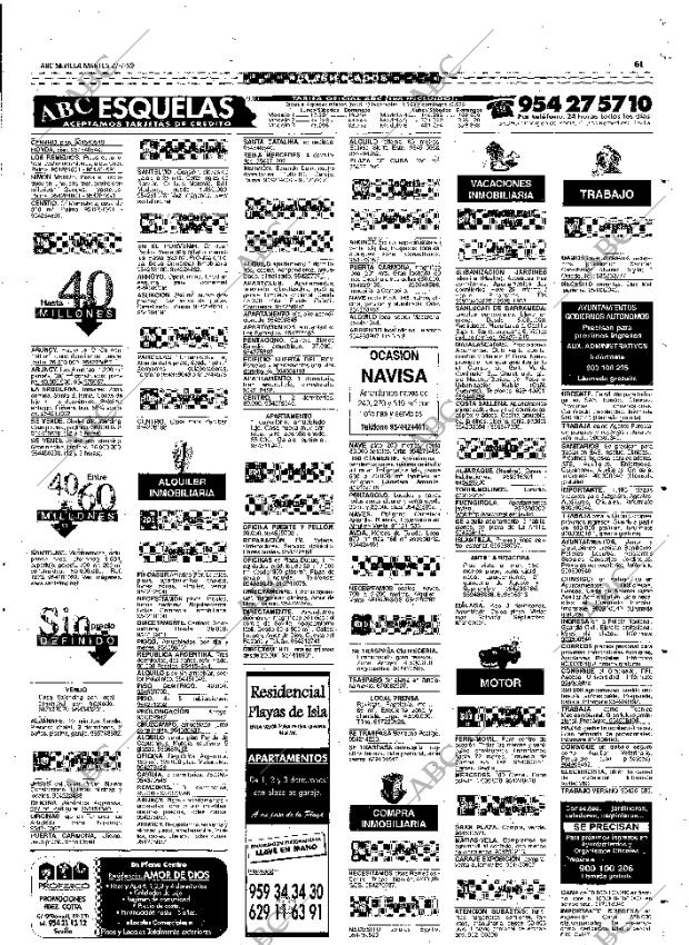 ABC SEVILLA 27-07-1999 página 61