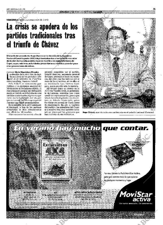 ABC MADRID 28-07-1999 página 31